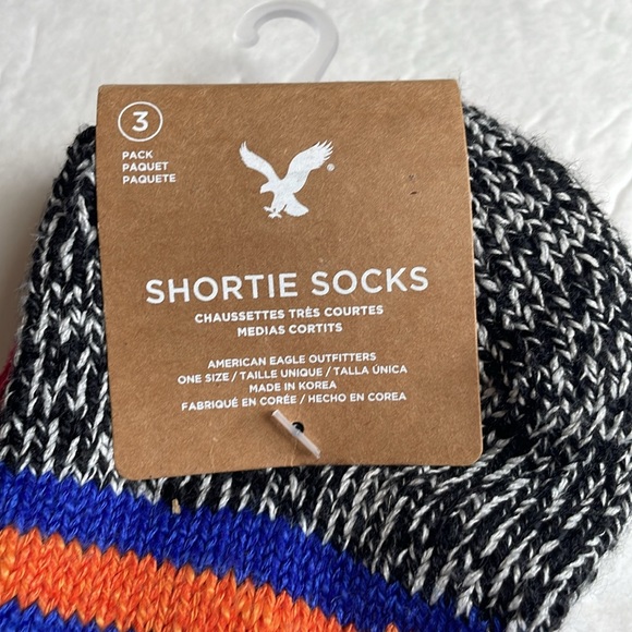 NWT three pairs of American Eagle shortie socks, holiday socks - Picture 5 of 5
